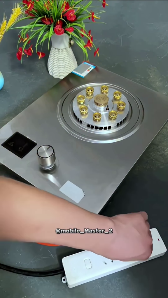 High-Performance Single Burner Commercial Gas Stove - Photo 2