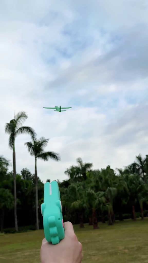 Handheld Foam Plane Launcher Toy for Kids - Photo 2