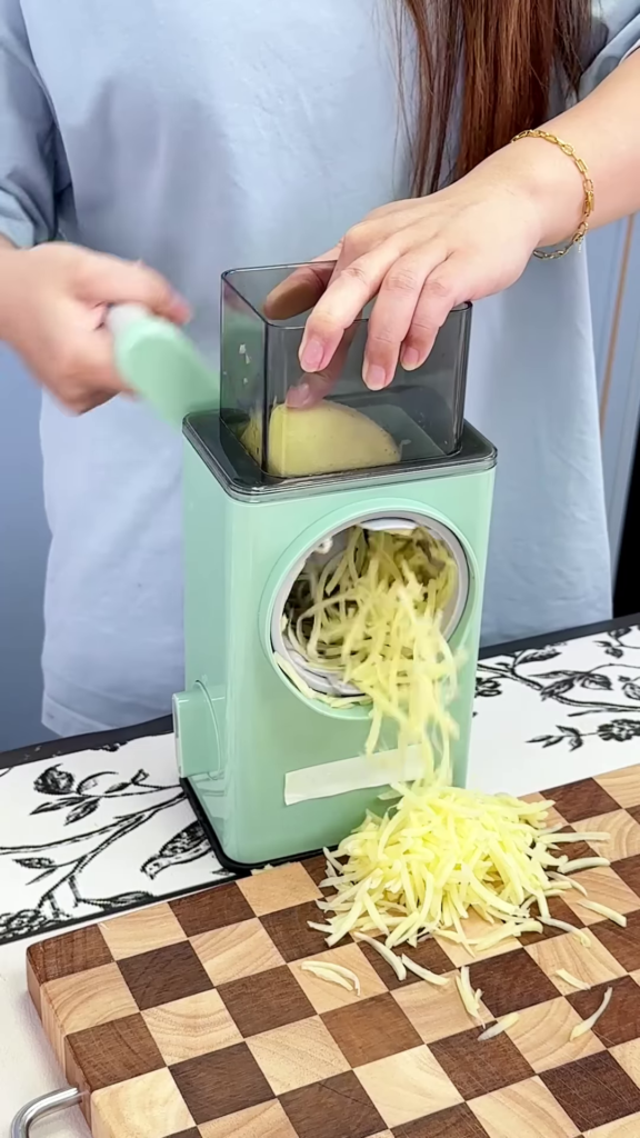 Safe Vertical Mandoline Vegetable Slicer with Container - Photo 3