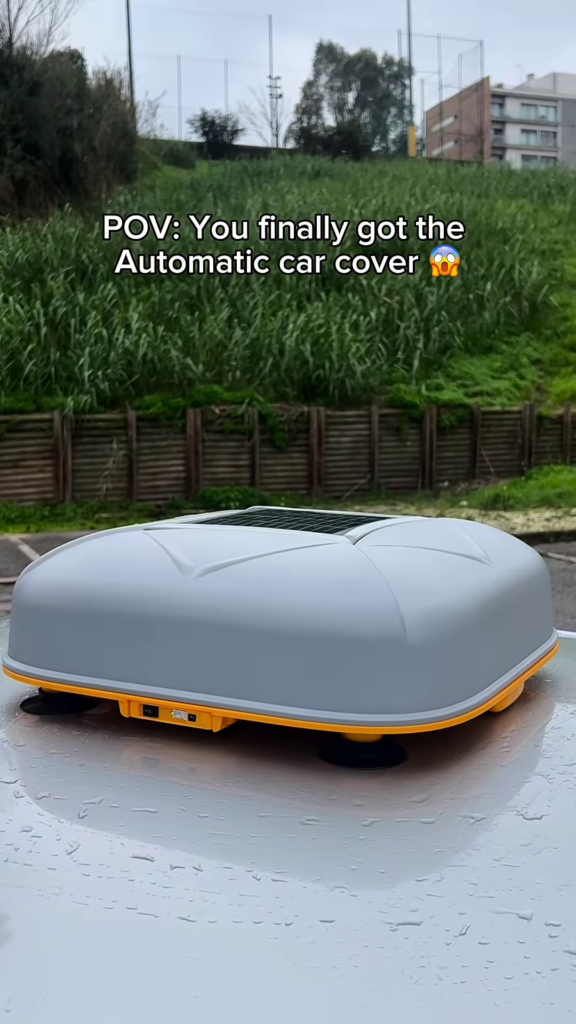 Automatic Remote Controlled Waterproof Car Cover - Photo 3