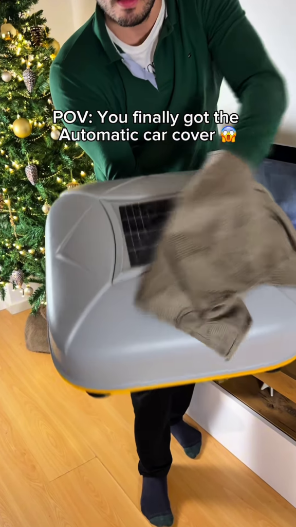Automatic Remote Controlled Waterproof Car Cover - Photo 2