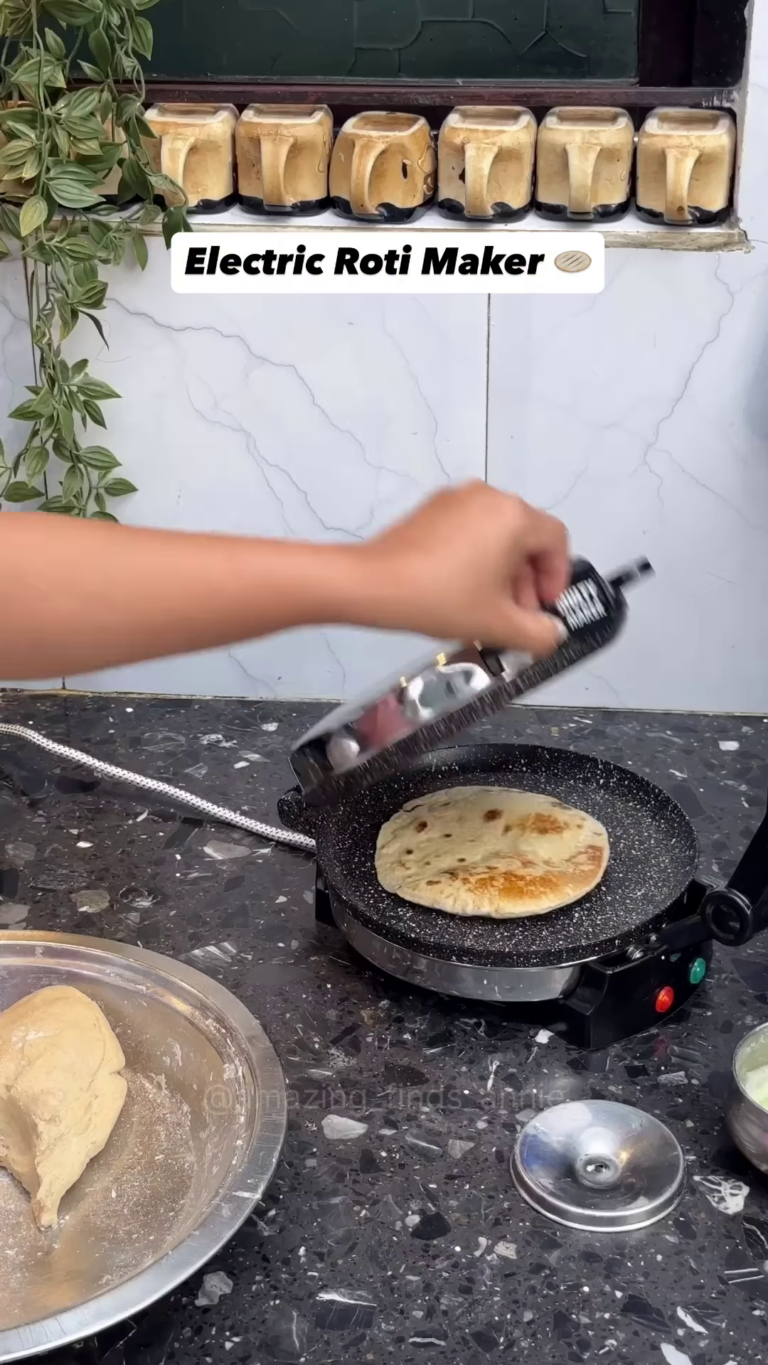 Dual Heating Non-Stick Granite Roti and Snack Maker