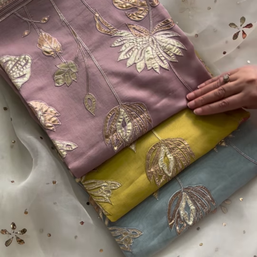 3202-2.png Luxurious Appliqué Work Dupatta