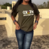 3207-2.png Casual Graphic T-Shirt with Distressed Denim