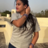 3207-5.png Casual Graphic T-Shirt with Distressed Denim