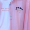 3211-3.png Effortless Pink Sheer Button-Down Shirt Set