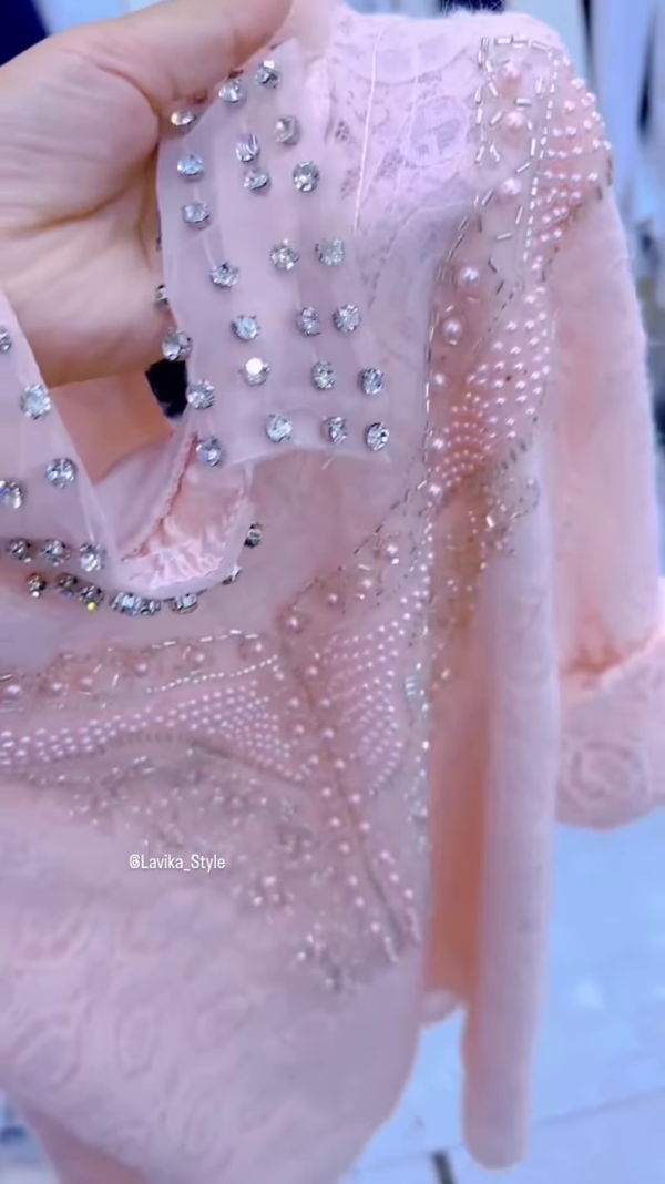3212-4.png Exquisite Embellished Blouse with Lace and Pearl Detailing