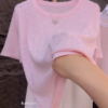 3216-2.png Shimmering Soft-Knit T-Shirt with Glitter Details