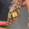 3217-1.png Opulent Gold-Toned Statement Watch and Bracelet Set