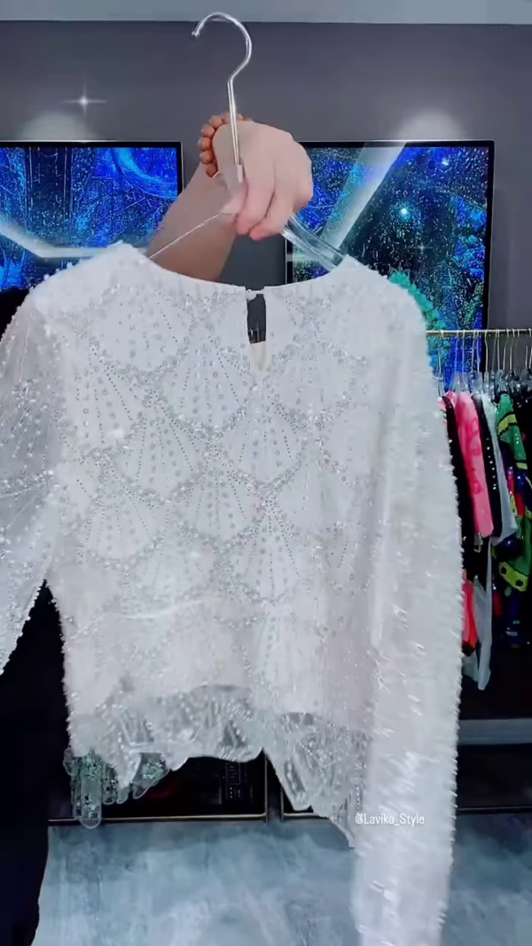3220-1.png Dazzling Sequin and Bead Embellished Top