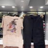 3233-5.png Artistic Knit Sweater and Black Wide-Leg Pant Set