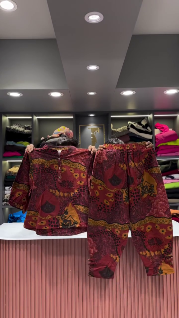 Artistic Abstract Patchwork Print Shirt and Pants Set - Photo 7