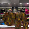 3236-12.png Artistic Abstract Patchwork Print Shirt and Pants Set