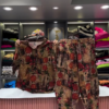 3236-3.png Artistic Abstract Patchwork Print Shirt and Pants Set