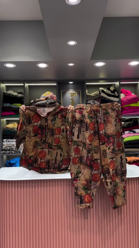 Artistic Abstract Patchwork Print Shirt and Pants Set - Photo 14