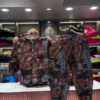 3236-5.png Artistic Abstract Patchwork Print Shirt and Pants Set