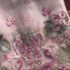 3238-4.png Exquisite Dusty Rose Sheer Fabric with Flamingo Embroidery