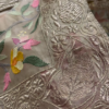 3244-3.png Sheer Fabric with 3D Floral Applique and Embroidery