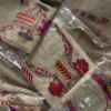 3245-2.png Kamdani Embellished Fabric with Multi-Colored Floral Border