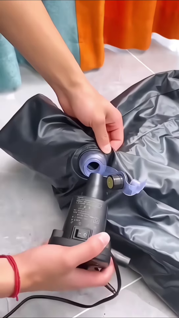 Easy Inflation of Portable Inflatable Furniture - Photo 5