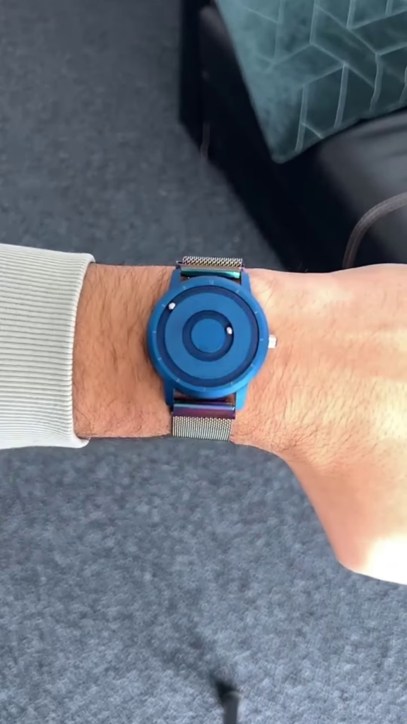 Tactile Magnetic Ball-Bearing Minimalist Timepiece - Photo 4