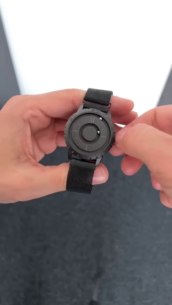 Tactile Magnetic Ball-Bearing Minimalist Timepiece - Photo 1