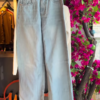 3307-1.png Chic Cable-Knit Sweater and Light-Wash Wide-Leg Denim Set