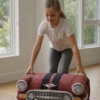 Classic Roadster Novelty Car Bed for Kids