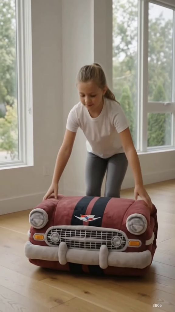 Classic Roadster Novelty Car Bed for Kids - Photo 2