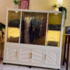 3311-3.png Modern Arched Fluted-Door Modular Storage Wardrobe