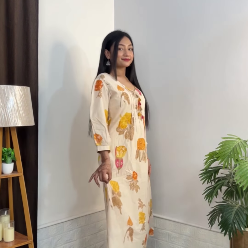 3316-1.png Artisanal Floral Kurta and Trouser Set Collection