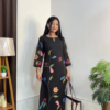 Artisanal Floral Kurta and Trouser Set Collection
