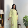 Artisanal Floral Kurta and Trouser Set Collection