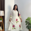 Artisanal Floral Kurta and Trouser Set Collection