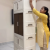 3317-1.png Premium Multi-Tier Modular Storage Wardrobe with Sliding Drawers