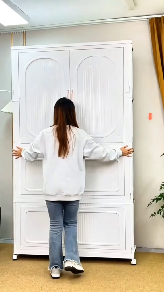 Premium Multi-Tier Modular Storage Wardrobe - Photo 1