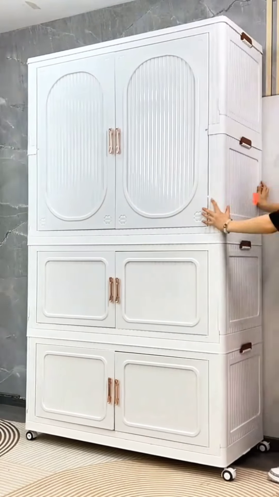 Premium Multi-Tier Modular Storage Wardrobe - Photo 3