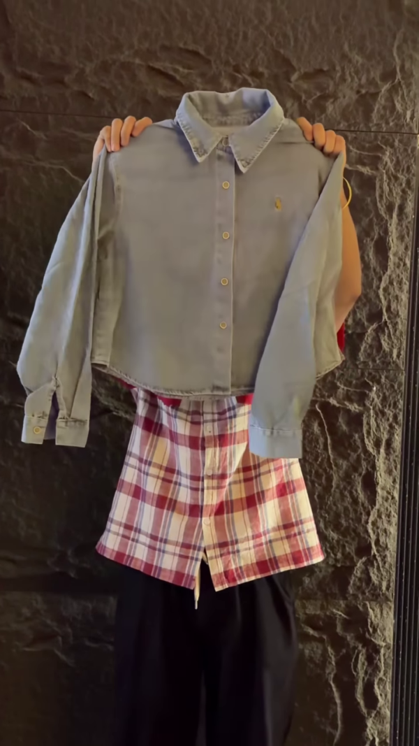 3331-3.png Utility-Style Denim Jacket and Cargo Trouser Co-ord Set