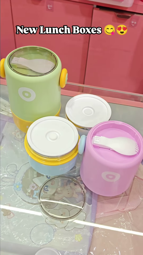 Stackable Insulated Portable Lunch Box Set - Photo 6
