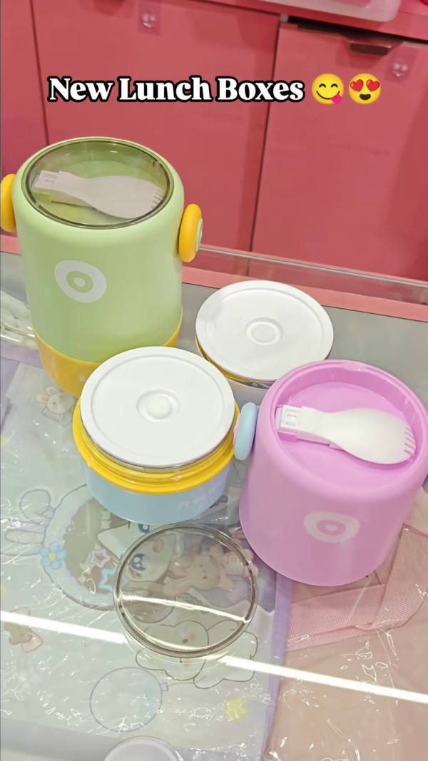 Stackable Insulated Portable Lunch Box Set