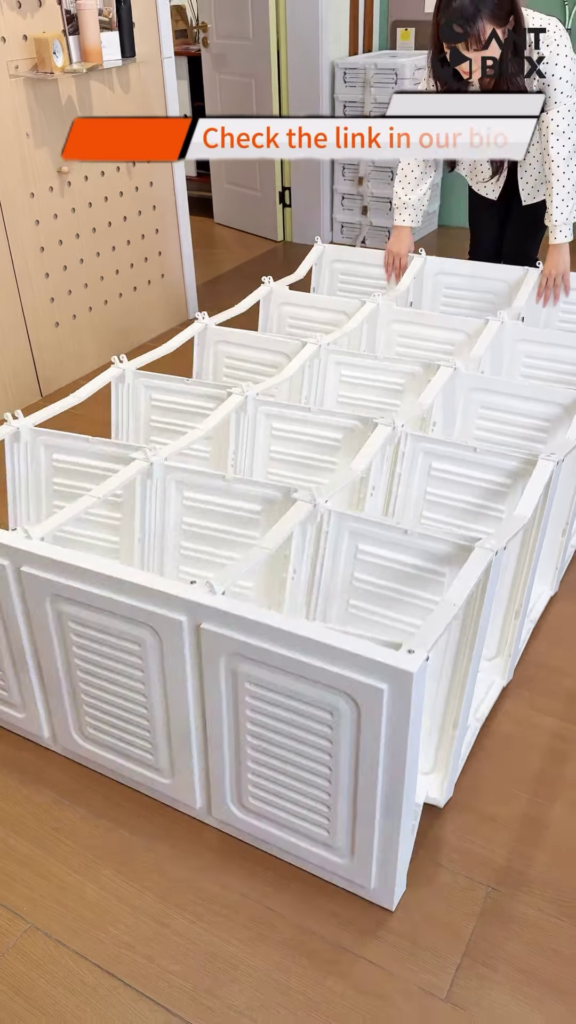 Modular Folding Closet with Translucent Swing-Doors - Photo 2