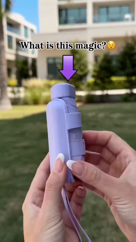 Ultra-Compact UV-Blocking Travel Umbrella - Photo 3