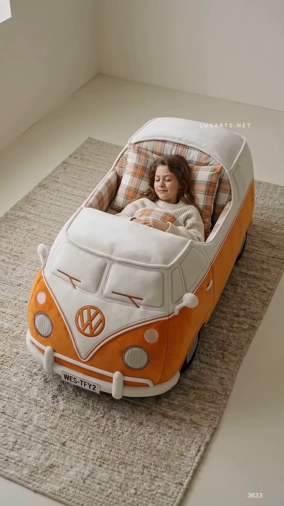 Bus-Inspired Novelty Toddler Bed - Photo 1