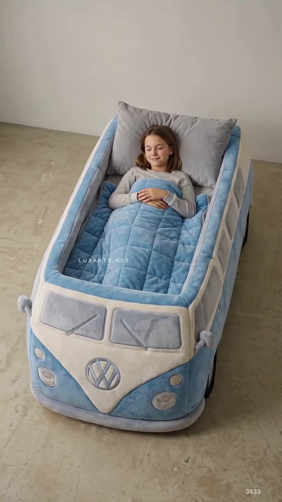 Bus-Inspired Novelty Toddler Bed - Photo 3