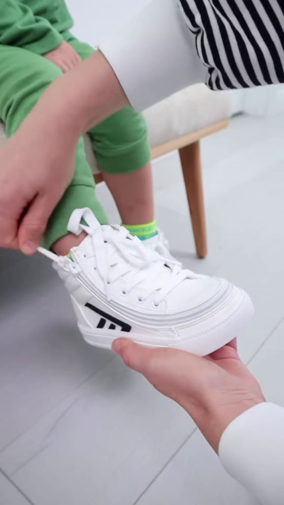 Adaptive Zipper-Closure High-Top Sneakers - Photo 1